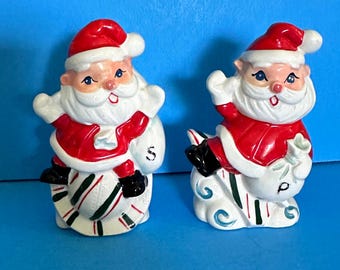 Vintage Lefton Napco Christmas Shopper Girl Angel Music Box Japan