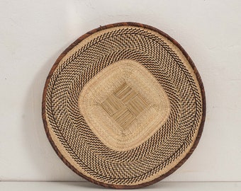 Large African Wall Basket, Wall Hanging Basket, Wall Decor, Boho Home Room Decor aesthetic