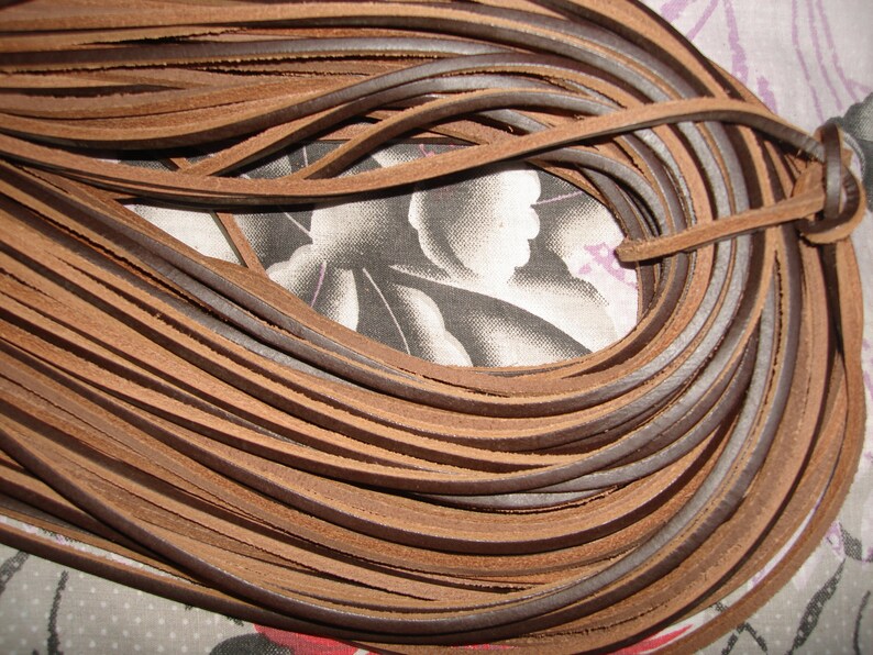 One Pair 120 cm 60 cm Brown Full Grain Leather 3.5mm Square Shoe Boot Laces Thongs Extra Strong,Various Lengths 180 cm Long