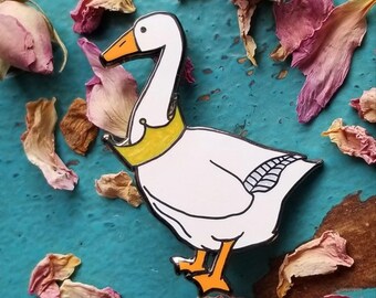 Parliament of Fowls - Goose Hard Enamel Pin
