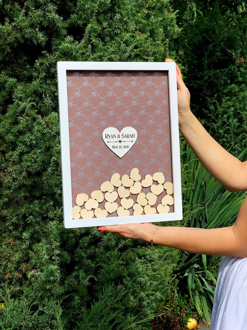 Guest book wood Wedding guest book sign Guest book wedding alternative Rustic wedding guestbook Alternative wedding guest book
