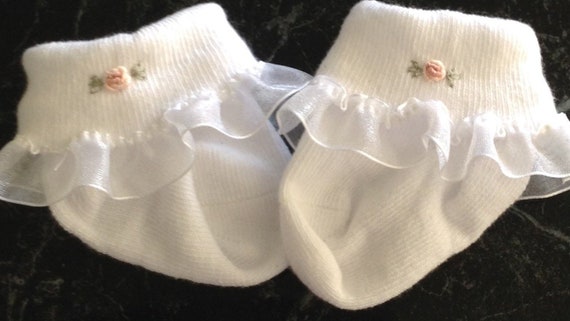 baby girl frilly socks