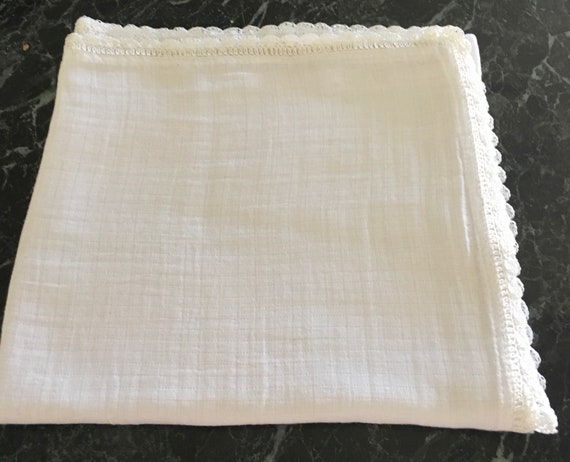 plain white swaddle blankets