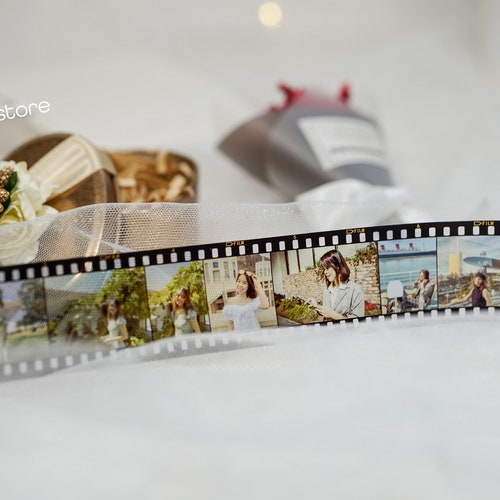 Personalized Photo Film Roll Customized Photo Gift Anniversary Etsy