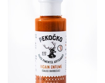 Sauce barbecue artisanale pimentée "Ricain Enfumé"