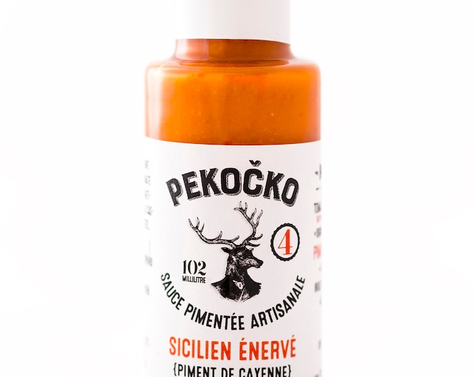 Sicilian Hot Sauce Angry Strength 4