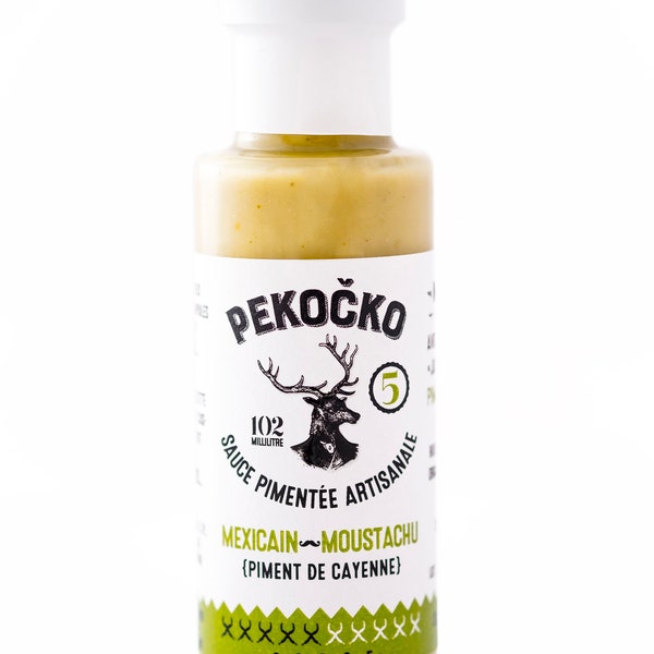 Sauce Piquante Mexicain Moustachu Force 5