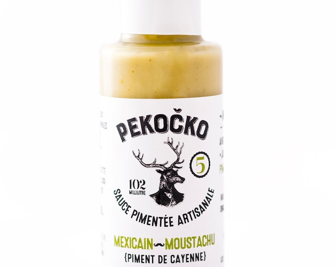 Mustached Mexican Hot Sauce Strength 5