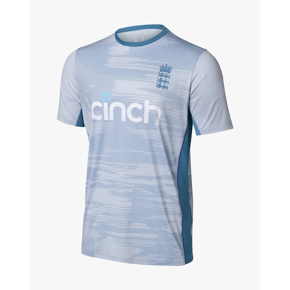 England Grey Training Replica Cricket Jersey with Name Etsy