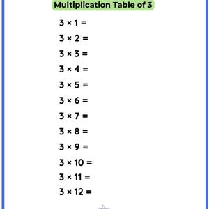 Multiplication Fluency Practice – Tables of 2 & 3 (short Version ...