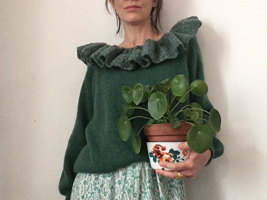 Pull Femme Blanc En Coton Crochet – Carole Little, Taille M, Neuf Avec étiquette