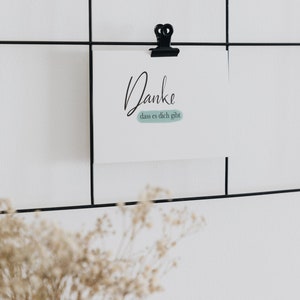Postkarte "Danke"