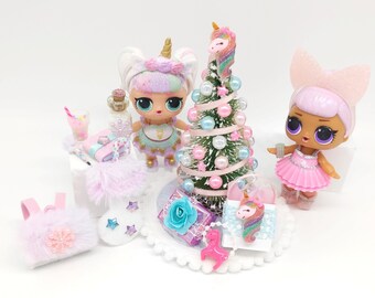 diy miniature magical unicorn dollhouse room