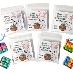 Ready to Gift - Easter mini Style Fidget Gifts – Classroom Exchange Favors - Easter Basket Stuffers - Easter Party Favors – Bulk Easter Gift