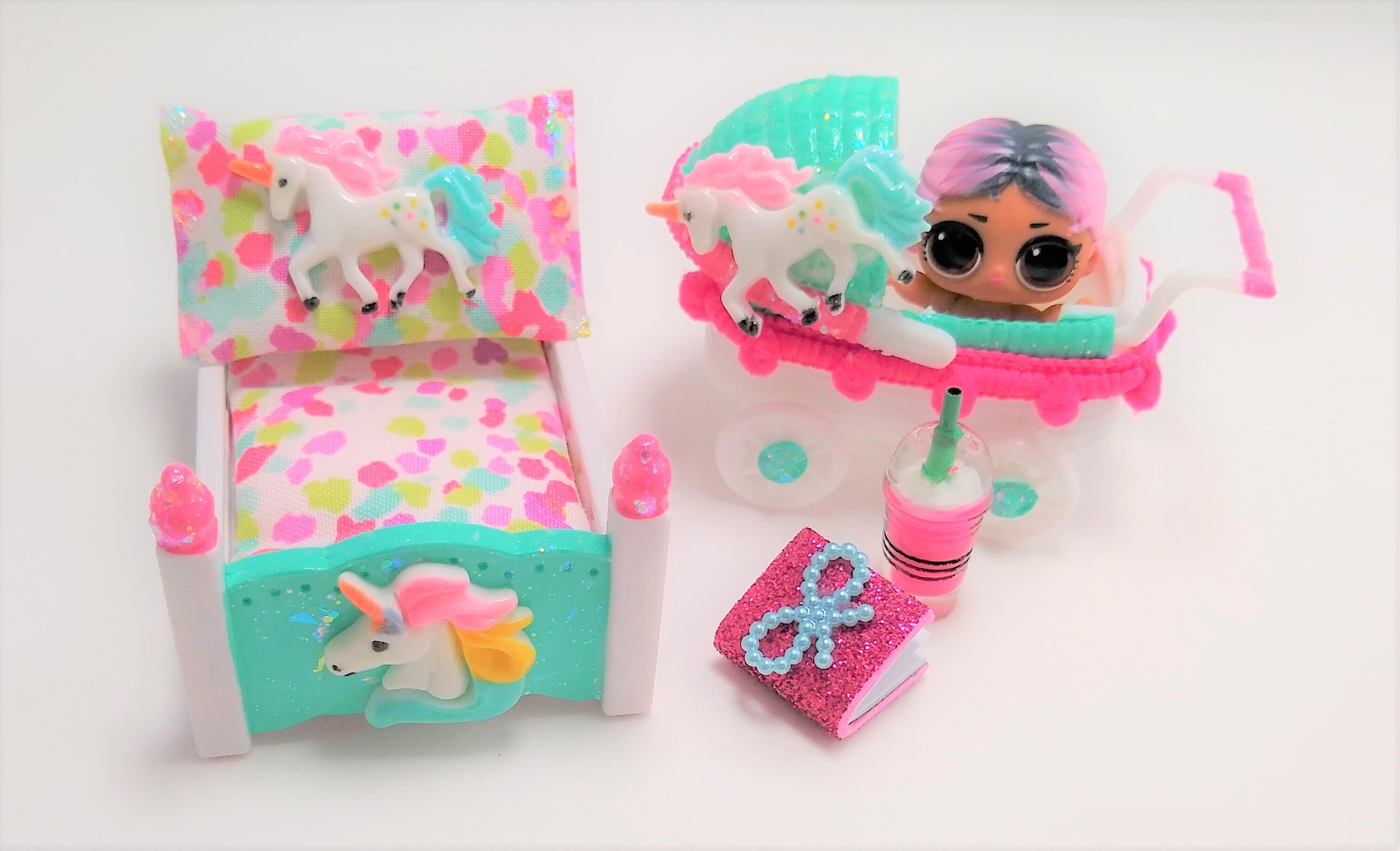 unicorn doll house