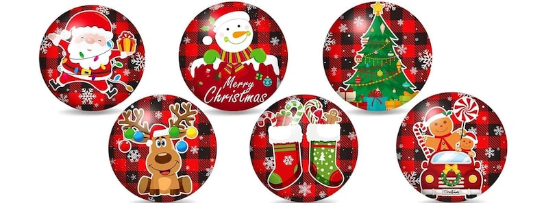Palline squishy a tema natalizio - Pronte da regalare - Bomboniere natalizie all'ingrosso - Feste di Natale in classe - Regali per studenti - Regali di Natale immagine 6