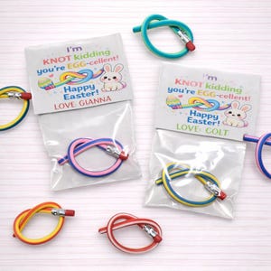Easter Bendable Pencil Party Favors, Gift for Kids, Student Classroom Exchanges, Non Candy Easter Favors, Easter Basket Stuffers