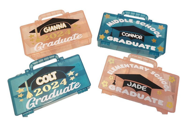 Personalized Graduation Snackle Container With Handle - Unique Gift ...