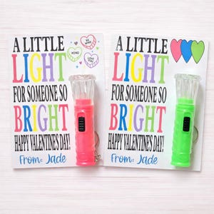 Regalos de San Valentín para niños, regalos sin dulces, listos para regalar, linternas de San Valentín, regalos para amigos