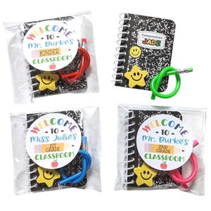 Personalized Class Gift From Teacher, First Day of School Favor Bags, Student Welcome Gifts, Welcome Back To School Gift For Student