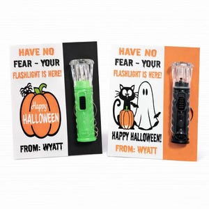 Mini linterna de Halloween - Recuerdos de fiesta - Regalos de truco o trato - Canasta de dulces - Intercambios en el aula - Folletos de dulces - Listo para regalar