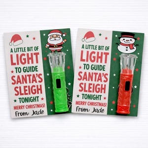 Mini linternas navideñas para fiestas - Fiestas navideñas para la clase - Regalos navideños al por mayor - Regalos navideños para niños - Regalos para calcetines navideños