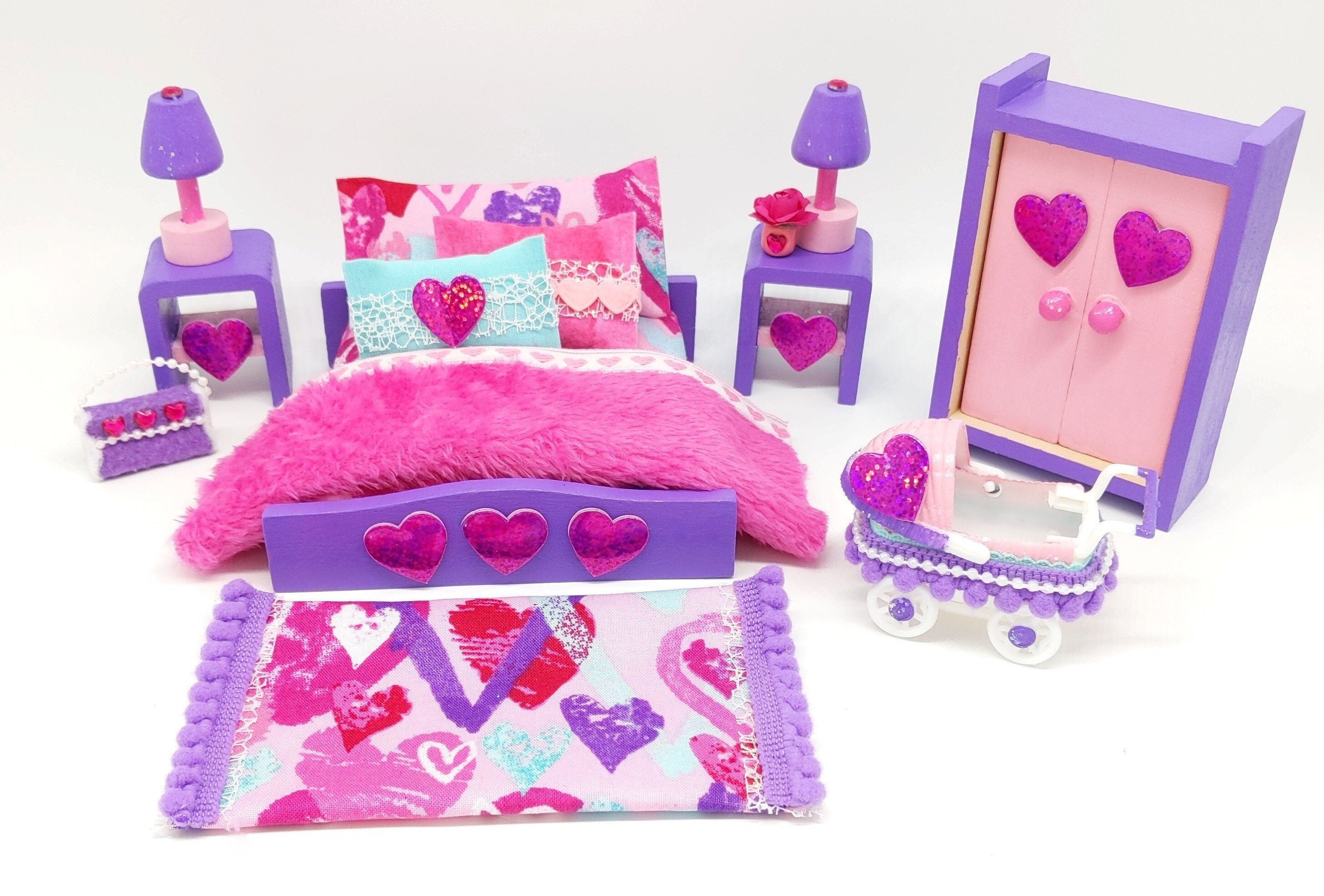 chelsea barbie bed