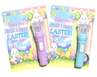 Mini linternas de Pascua - Artículos para rellenar cestas de Pascua - Recuerdos para fiestas de Pascua infantiles - Premios para la búsqueda de huevos de Pascua al por mayor