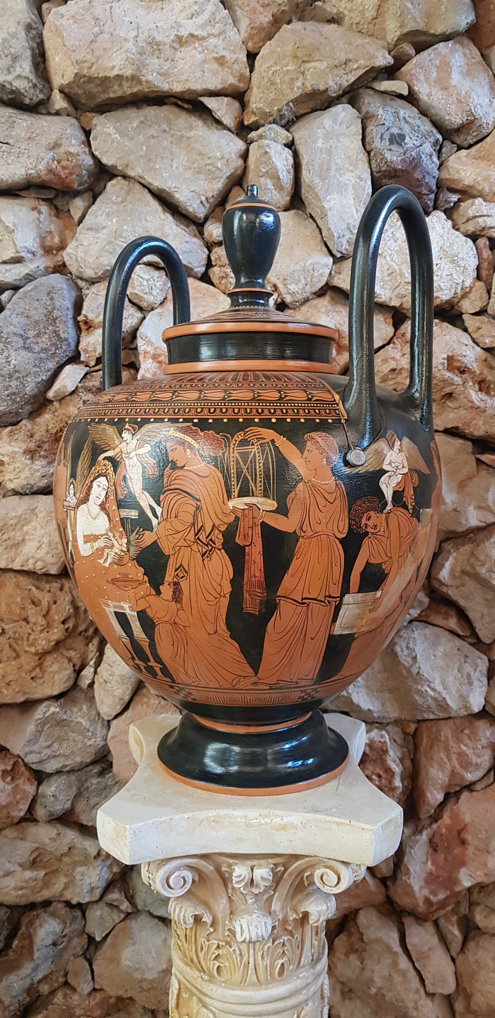 Wedding Vase Attic Redfigure Period Museum Copy Etsy Australia