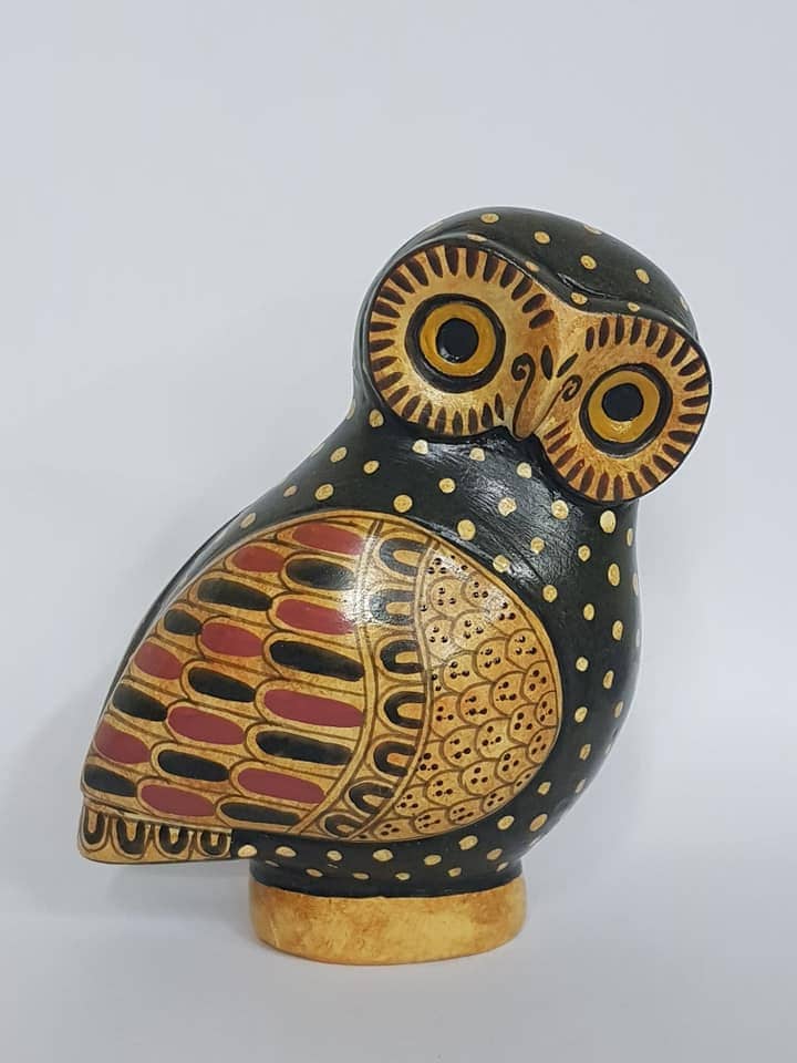 Protokorinthische Eule Aryballos 630 B.C Etsy.de