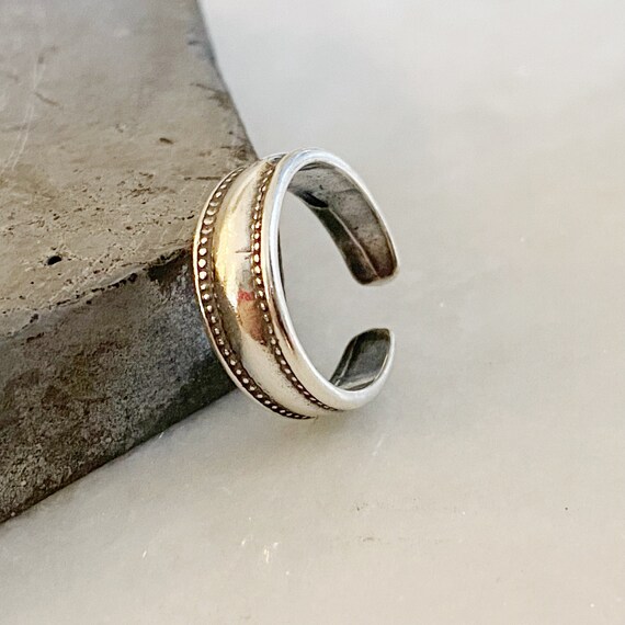 925 Solid Sterling Silver Toe Ring Dainty Toe Ring Silver Midi