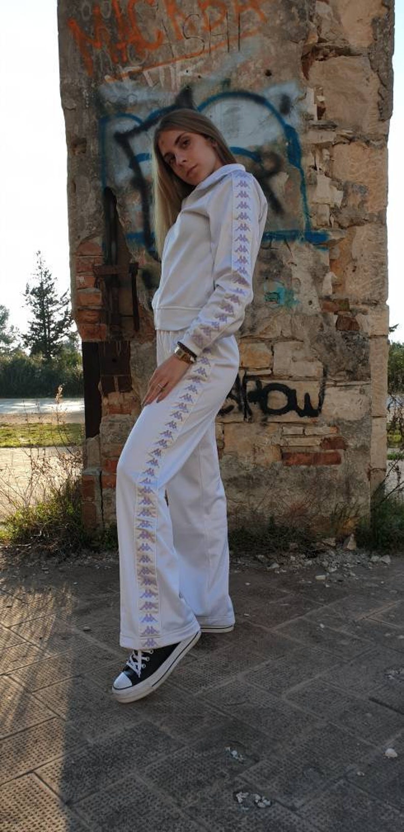 tuta kappa donna fiori