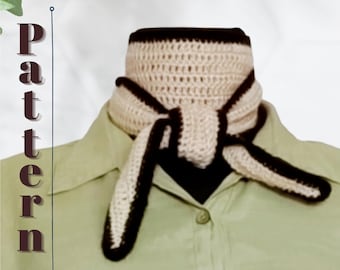 Crochet Sophie Scarf Pattern: Beginner Friendly Tutorial (PDF), Skinny Scarf