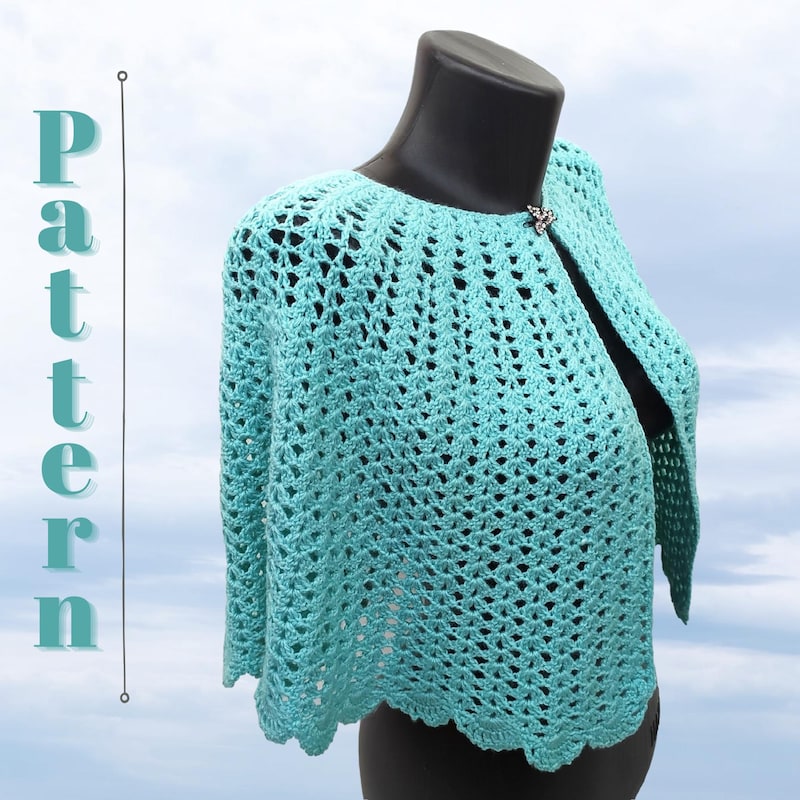 Crochet Cape - Etsy
