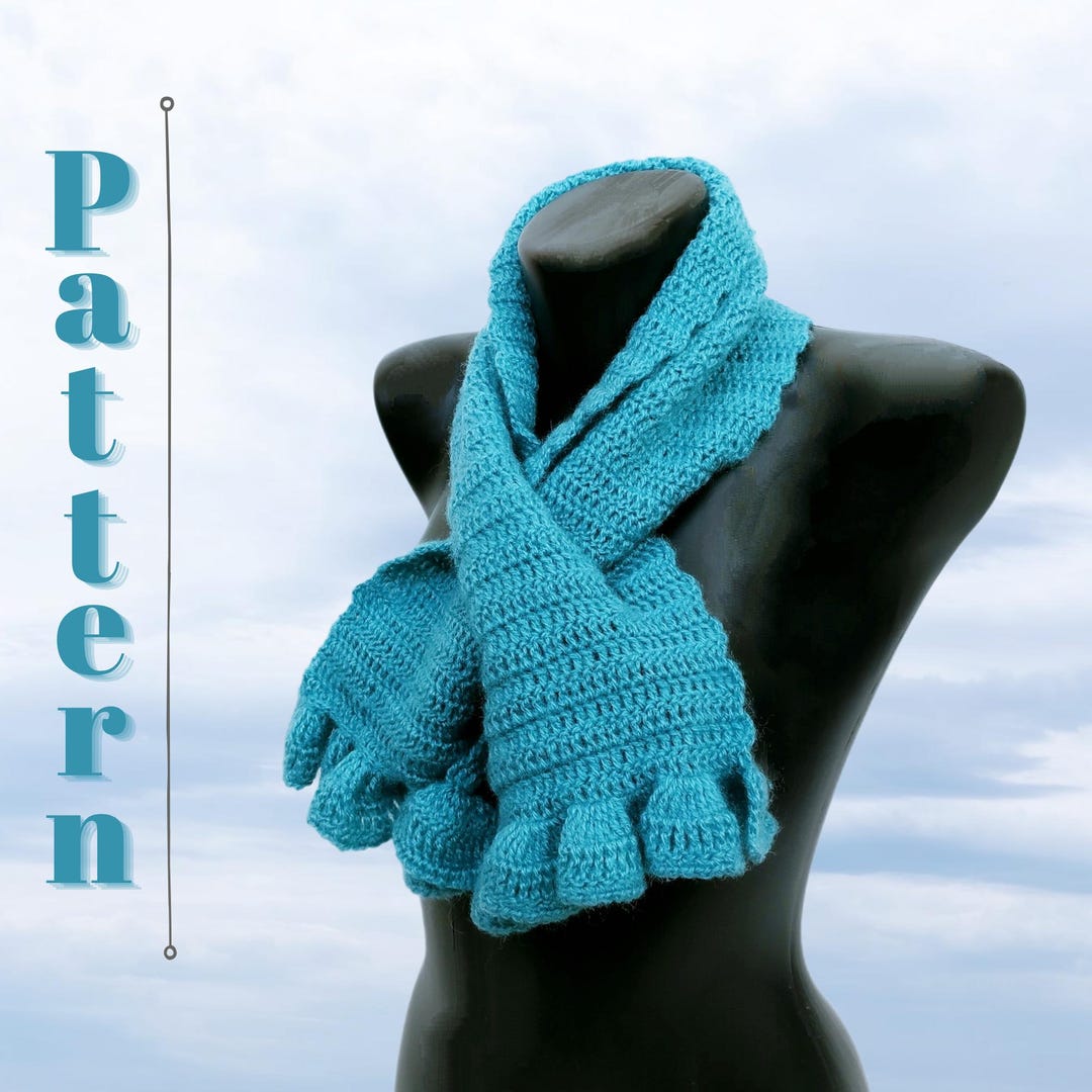 Triangle Keyhole Scarf Pattern Crochet Keyhole Scarf Pattern PDF, Written Tutorial, and Photo - Etsy