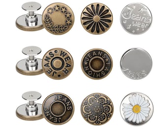 rivet buttons for pants