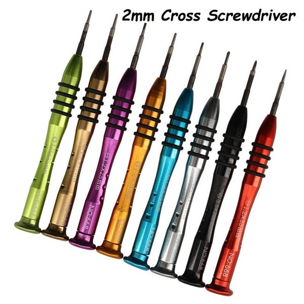 2mm Cross Screwdriver For installing Bullet Punk Spikes,Screw Rivets,Screw Jeans Buttons,Punk Spike,Spike Stud,Jeans Buttons