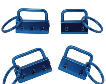 Cheriswely 10 Anelli Portachiavi In Acciaio Inox 304 – 20 Mm, Placcati Arcobaleno, Per Chiavi, Borse E Accessori Fai Da Te - 4