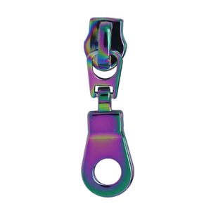 5 PCS Nylon Zipper Puller (5#)--Zipper Sliders Zipper Pull Replacement for Nylon Coil Jacket Zippers Zipper Heads Loose Sliders pulls zipper