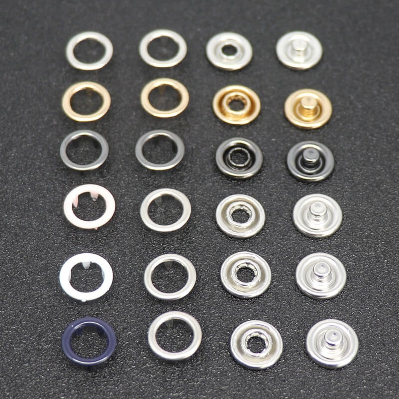 Open Ring Metal Snaps Dies 3 sizes availableProng Ring Etsy