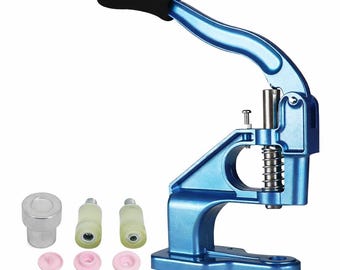 KAM Plastic Snap Press Machine with Size 20 Dies & 1000 Plastic Snaps