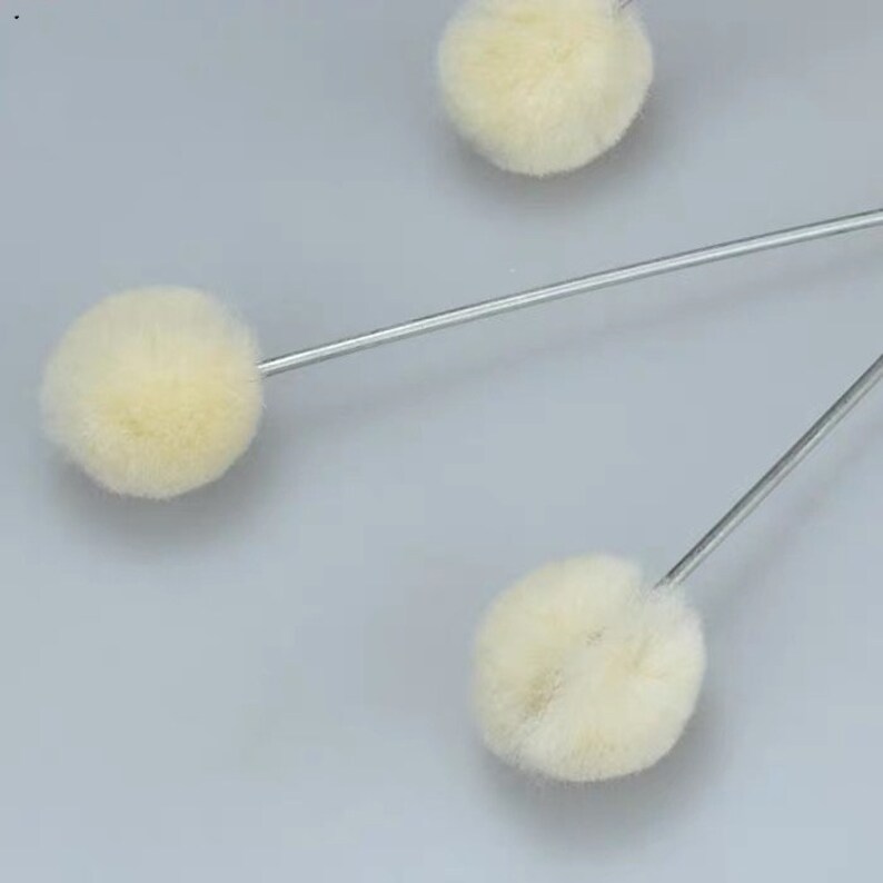 Wool Dauber With Metal Handle Wool Brush Finish Applicator Etsy