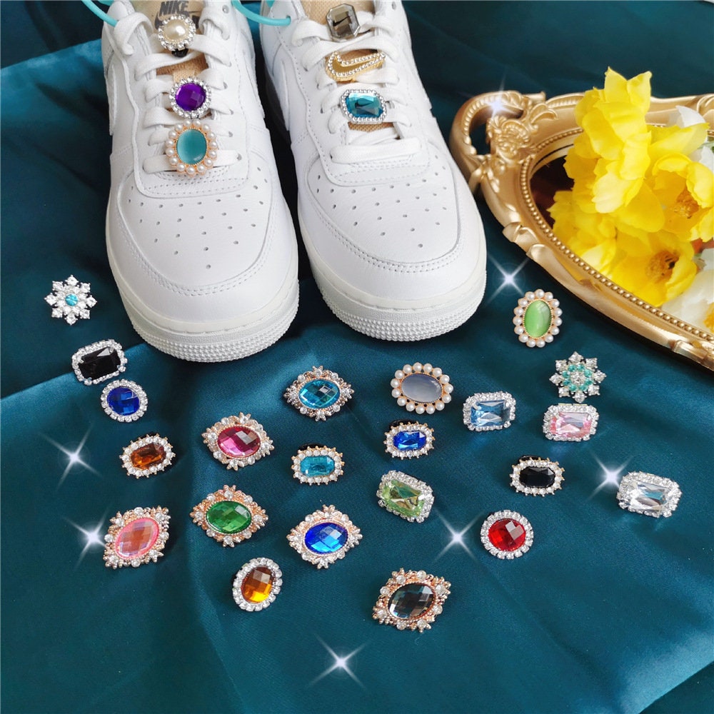 Bling Tassel Rhinestone Shoelaces Elegant Luxury Crystal Sneaker Shoes Chain