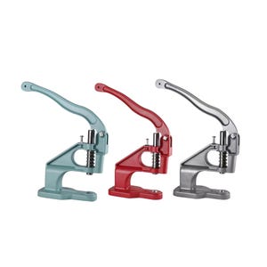 Hand Press Machine for Grommets/Eyelets,Double Caps Rivet Press/Crystal Rivets/Rhinestone Rivets/Eyelet Tool Kits/Rivet Setter/Eyelet Setter