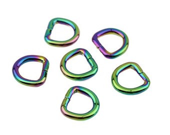10 PCS Split D-rings D Ring for Straps Bags Purses Belting | Etsy