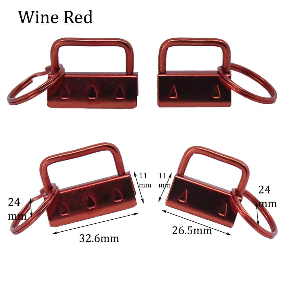 10 PCS Key Fobsrainbowkey Fob Hardware With Key Rings Etsy Australia