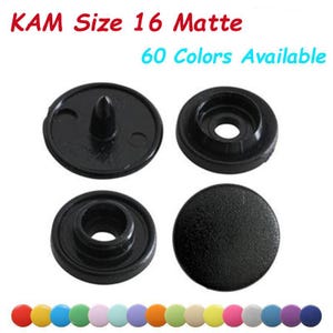 KAM Snaps Color Chart – Plastic Snap Color Card (60 Colors) image 5