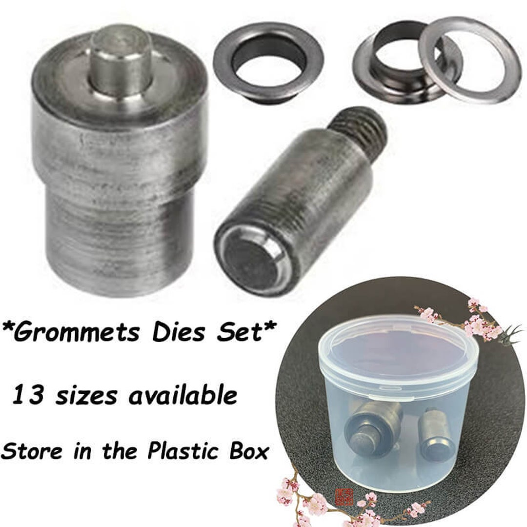 12, #15, #18, #20 Grommet Fabric Cutting & Setting Dies Same Day Ship