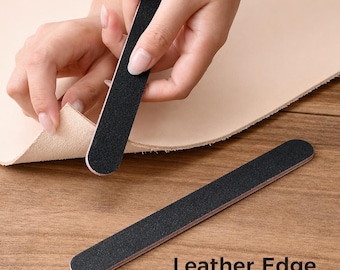 Leather Edge Sanding Stick, Leathercraft Edge Finishing & Roughing Tool
