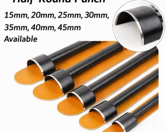 HSS halfronde leren pons, booguitsnijder voor Leathercraft